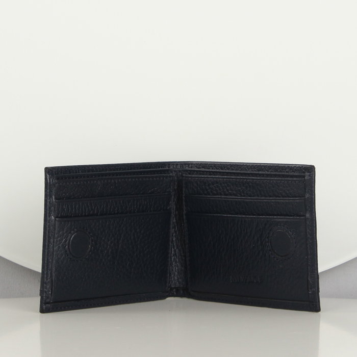 Zoozie Bags Billetera de Cuero Genuino Azul Marino Zoozie Bags Billetera de Cuero Genuino Azul Marino